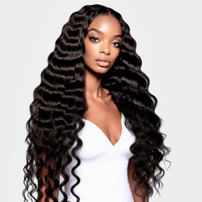 Dominique - Deep Body Wavy - InVisiRoot® Clip-ins (AKA TrueRoot™ Clip-ins)