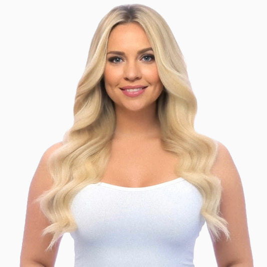 Cassie - Blonde Body Wavy - InVisiRoot® Clip-ins (AKA TrueRoot™ Clip-ins)