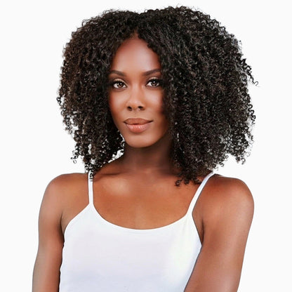 Nicole - 4A Kinky Curly -  InVisiRoot® Clip-ins (AKA TrueRoot™ Clip-ins)