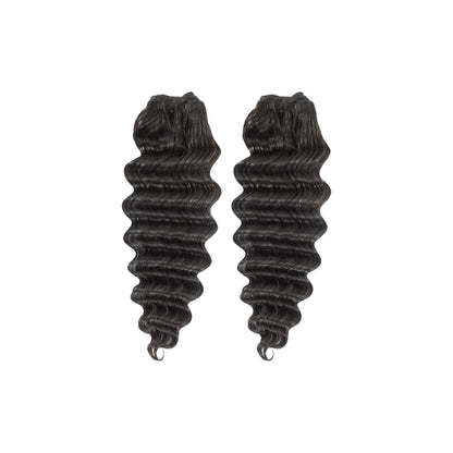 2 Weft Bundle: Dominique Deep Body Wavy - Traditional Weft Bundles