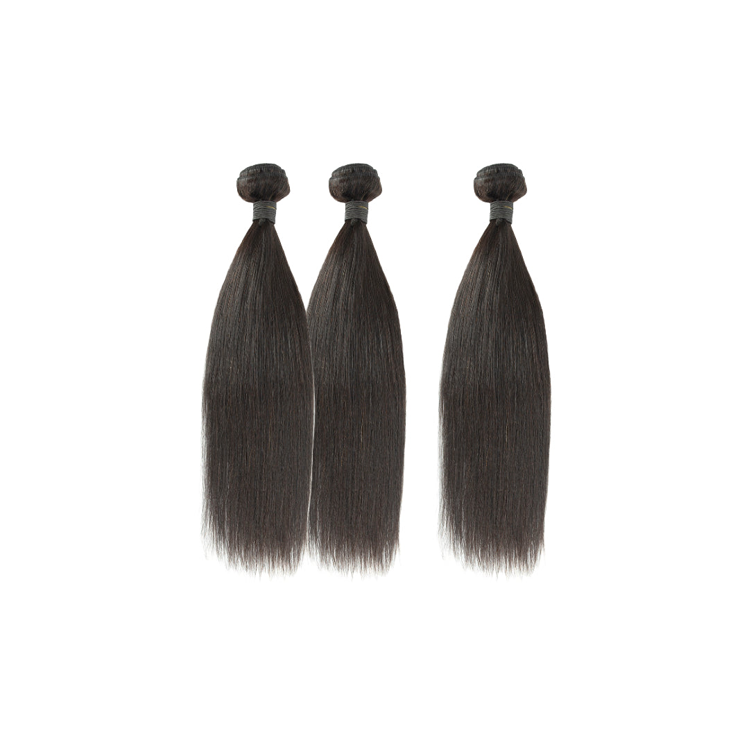 3 Weft Bundle: Jazzmine - Silky Straight - Traditional Weft Bundles
