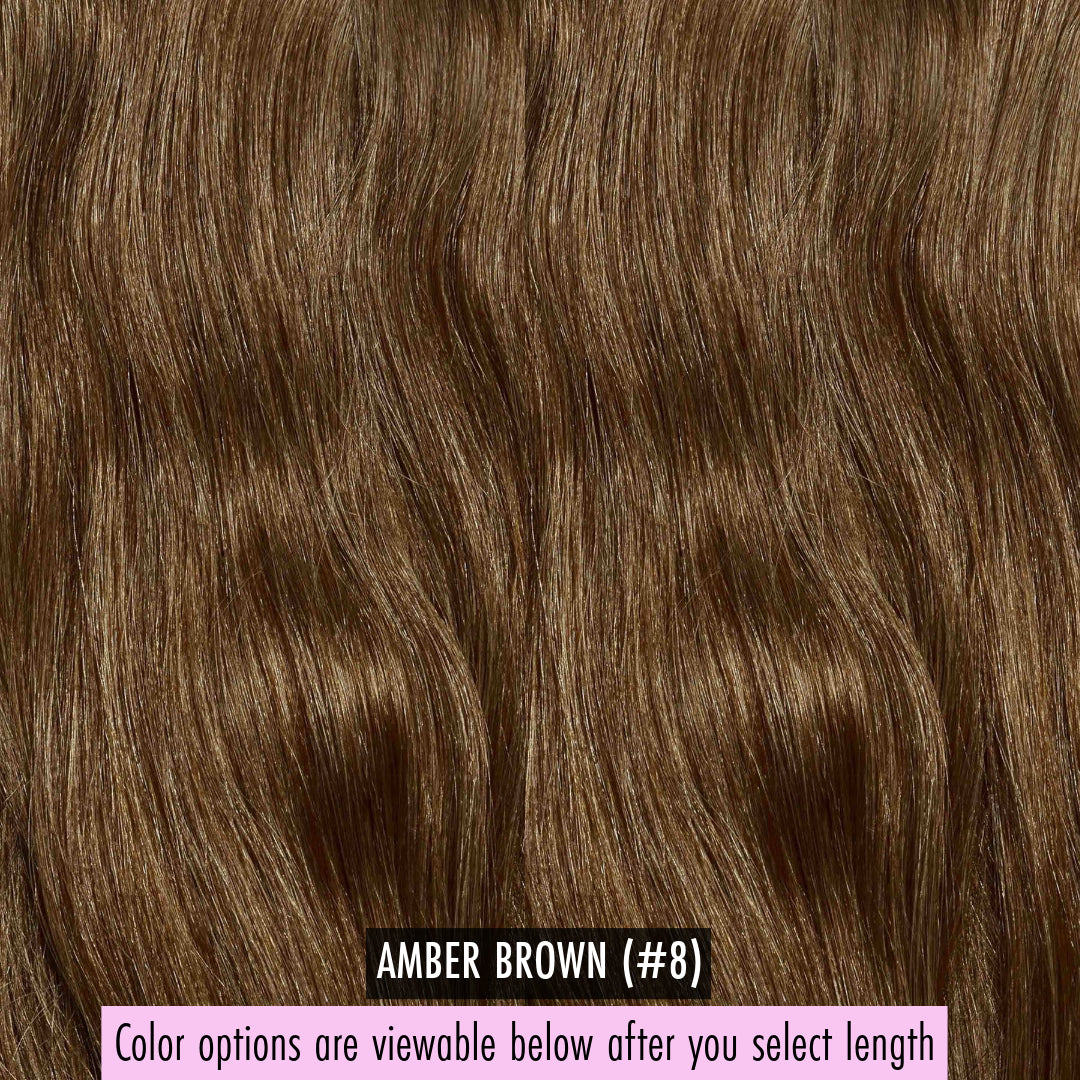 Emily - Silky Straight - InVisiRoot® Crown Pieces