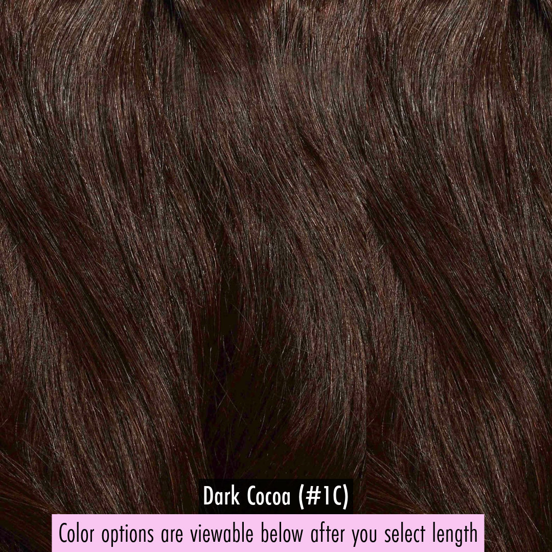 Emily - Silky Straight - InVisiRoot® Crown Pieces