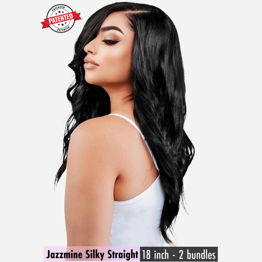 Jazzmine - Silky Straight -  InVisiRoot® Clip-ins (AKA TrueRoot™ Clip-ins)