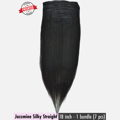 Jazzmine - Silky Straight -  InVisiRoot® Clip-ins (AKA TrueRoot™ Clip-ins)