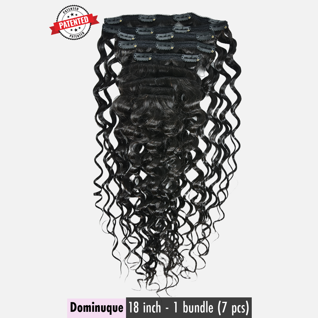 Dominique - Deep Body Wavy - InVisiRoot® Clip-ins (AKA TrueRoot™ Clip-ins)