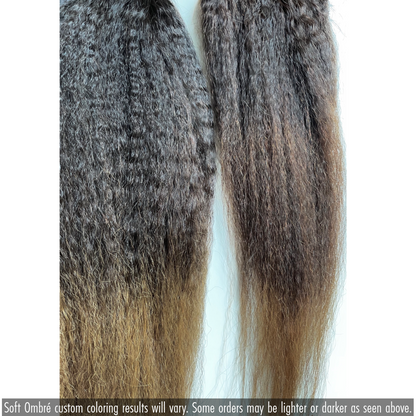 Jada - Kinky Straight -  InVisiRoot® Clip-ins (AKA TrueRoot™ Clip-ins)