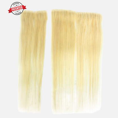 Blonde Silky Straight - InVisiRoot® Crown Pieces