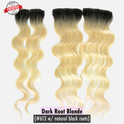 Emily - Silky Straight - InVisiRoot® Crown Pieces