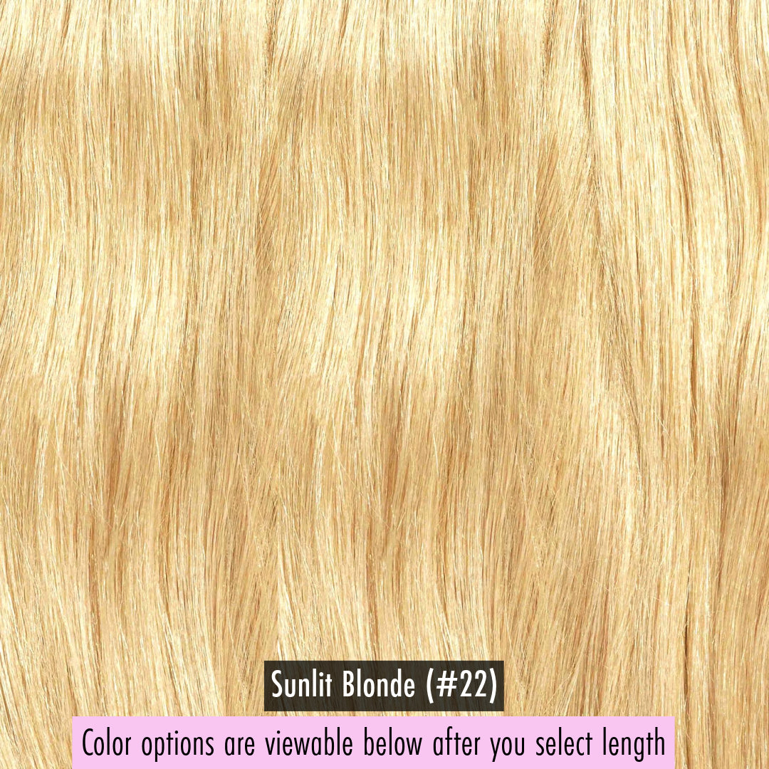 Emily - Silky Straight - InVisiRoot® Crown Pieces