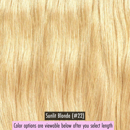 Emily - Silky Straight - InVisiRoot® Crown Pieces