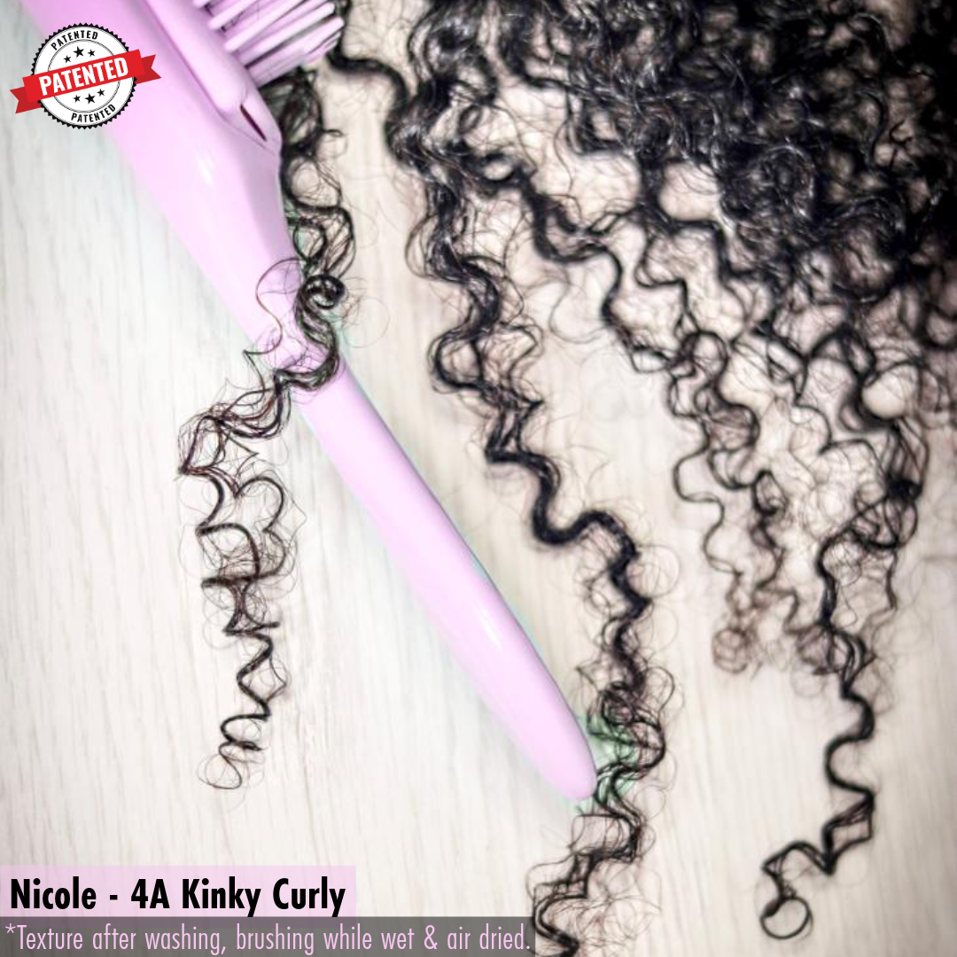 Nicole - 4a Kinky Curly - InVisiRoot® Thin-Part™️Wig