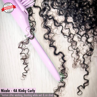 Nicole - 4a Kinky Curly - InVisiRoot® Thin-Part™️Wig