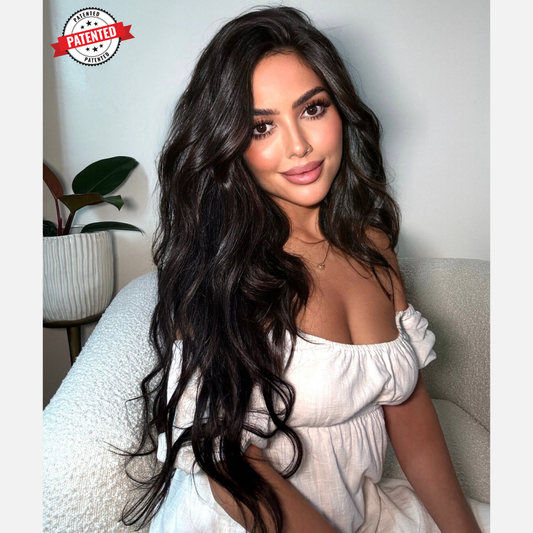 Emily - Silky Straight - InVisiRoot® Crown Pieces