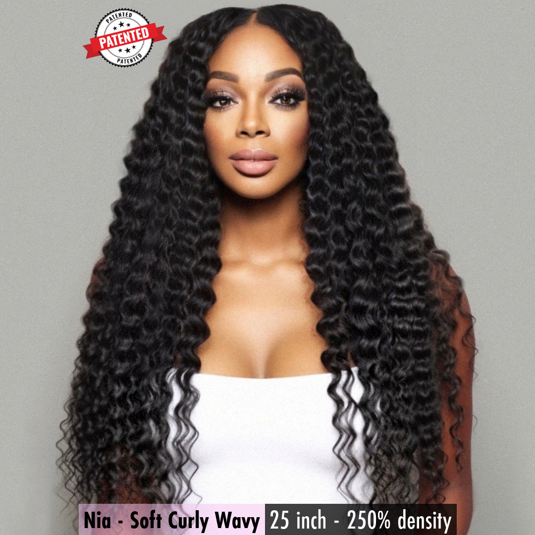 Nia (3a - Loose Curly) - InVisiRoot® Thin-Part™️Wig