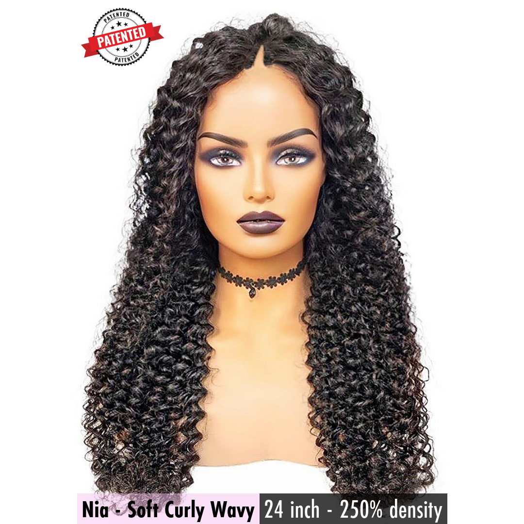 Nia (3a - Loose Curly) - InVisiRoot® Thin-Part™️Wig