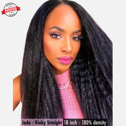 Jada - Kinky Straight - InVisiRoot® Thin-Part™️Wig