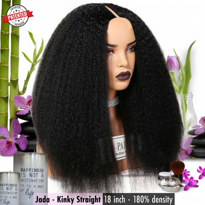 Jada - Kinky Straight - InVisiRoot® Thin-Part™️Wig