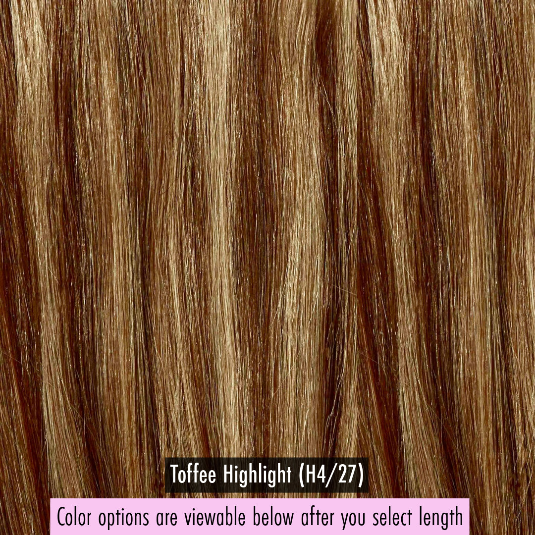 Emily - Silky Straight - InVisiRoot® Crown Pieces