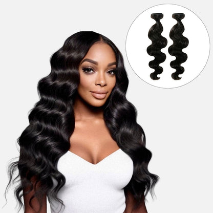 2 Weft Bundle: Dawn - Body Wavy - Traditional Weft Bundles