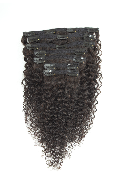 Kayla - 3C Loose Kinky Curly - Traditional Weft Clip In Bundles