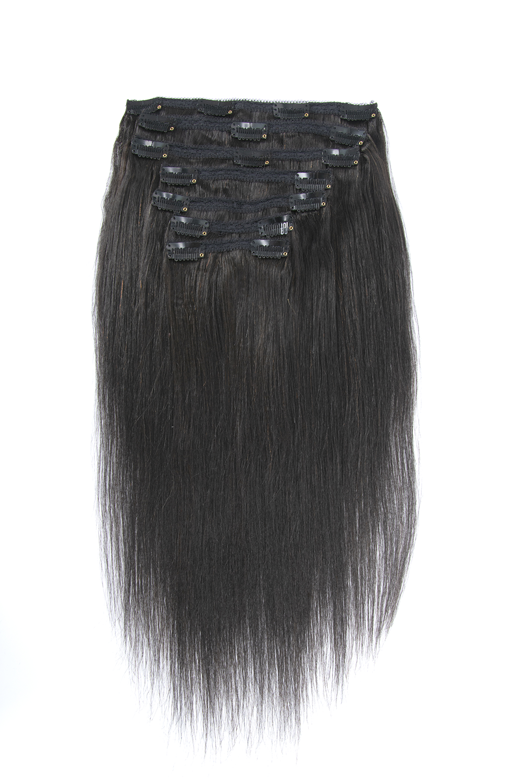 Kelsey - Light/Medium Yaki Course - Traditional Weft Clip In Bundles