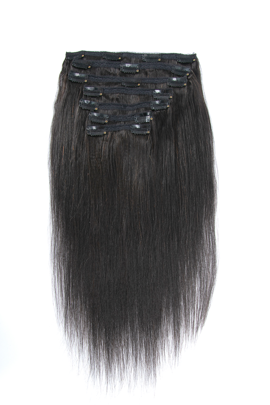 Kelsey - Light/Medium Yaki Course - Traditional Weft Clip In Bundles